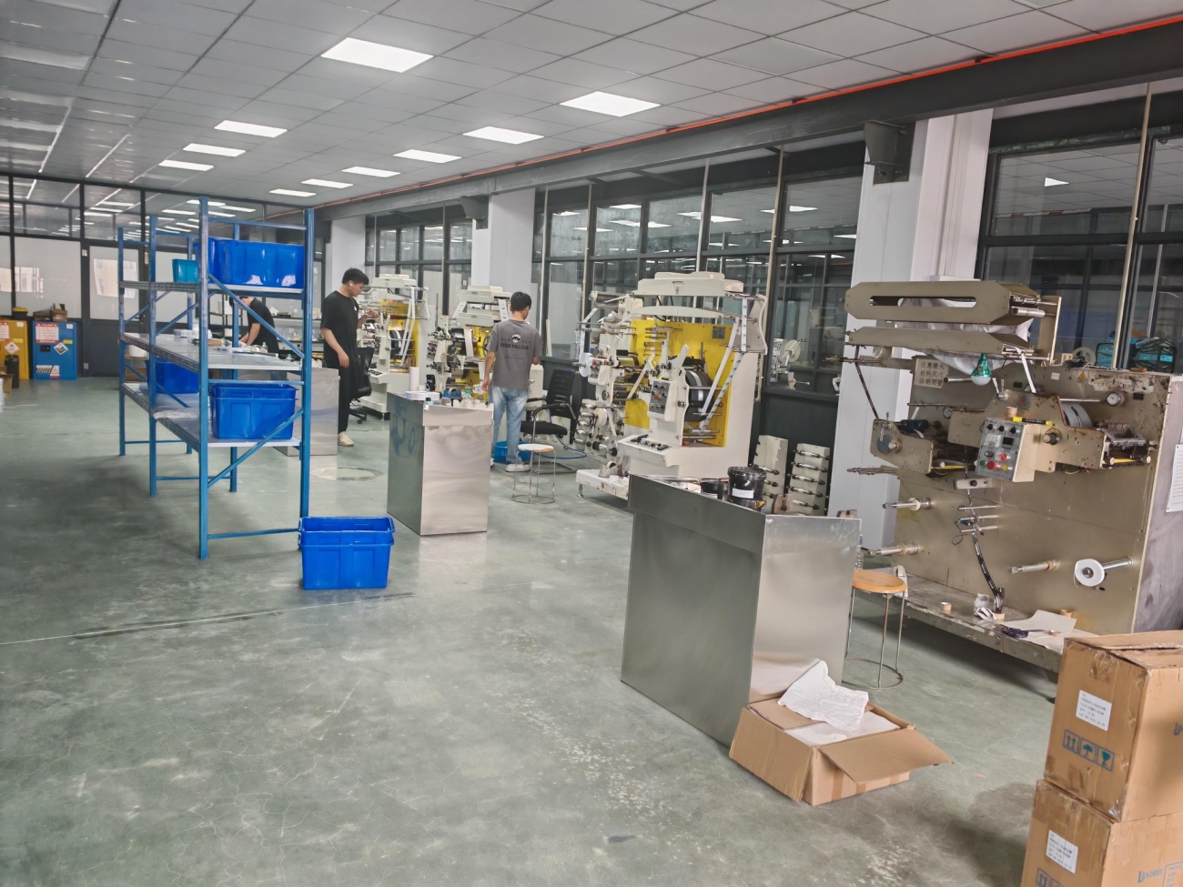 Textile Machinery Assembly Workshop