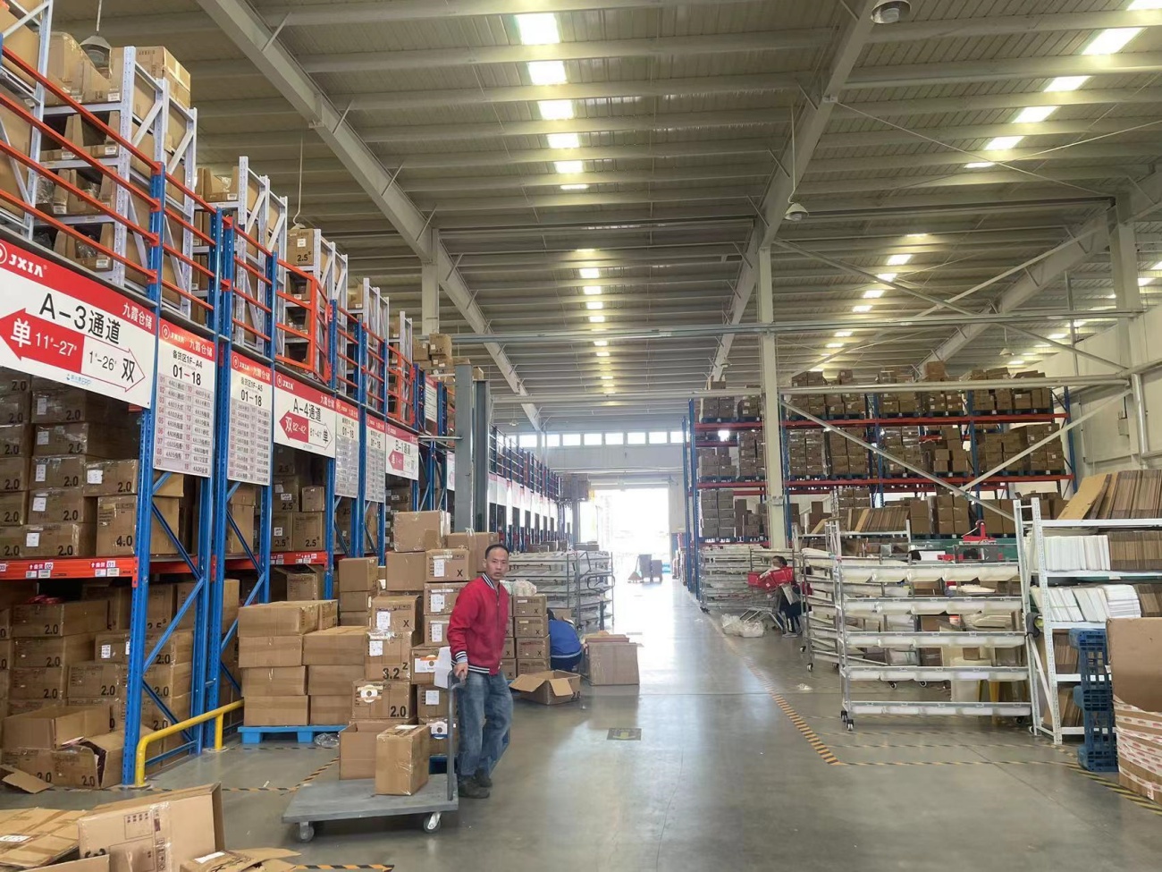 Warehouse Racking and Carton Handling
