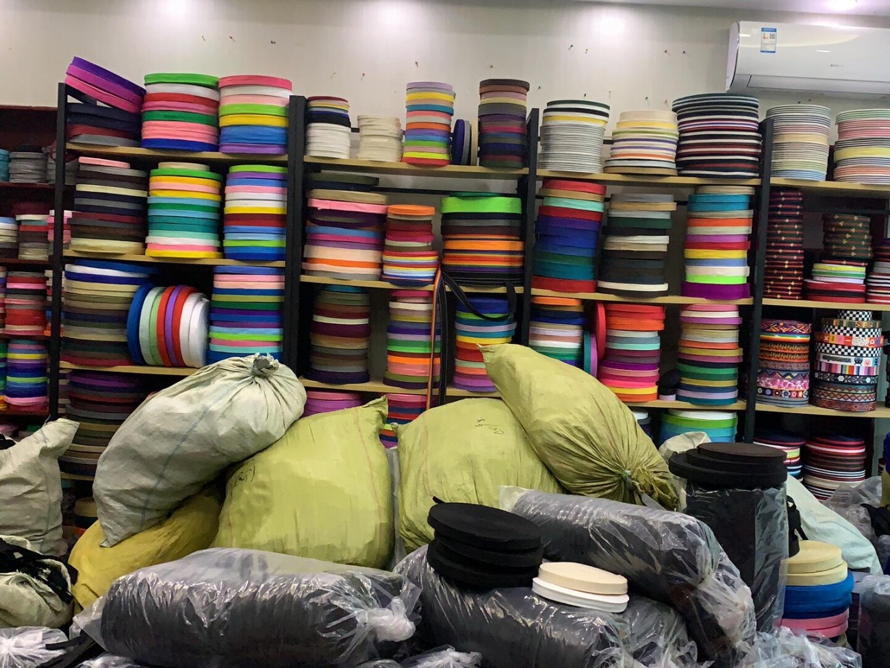 Webbing Rolls and Bulk Stock Storage